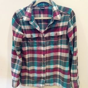 Patagonia Women's Long-Sleeved Fjord Flannel Shirt